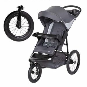 Baby Trend Expedition Zero Flat Jogger Stroller -  with LED Lights